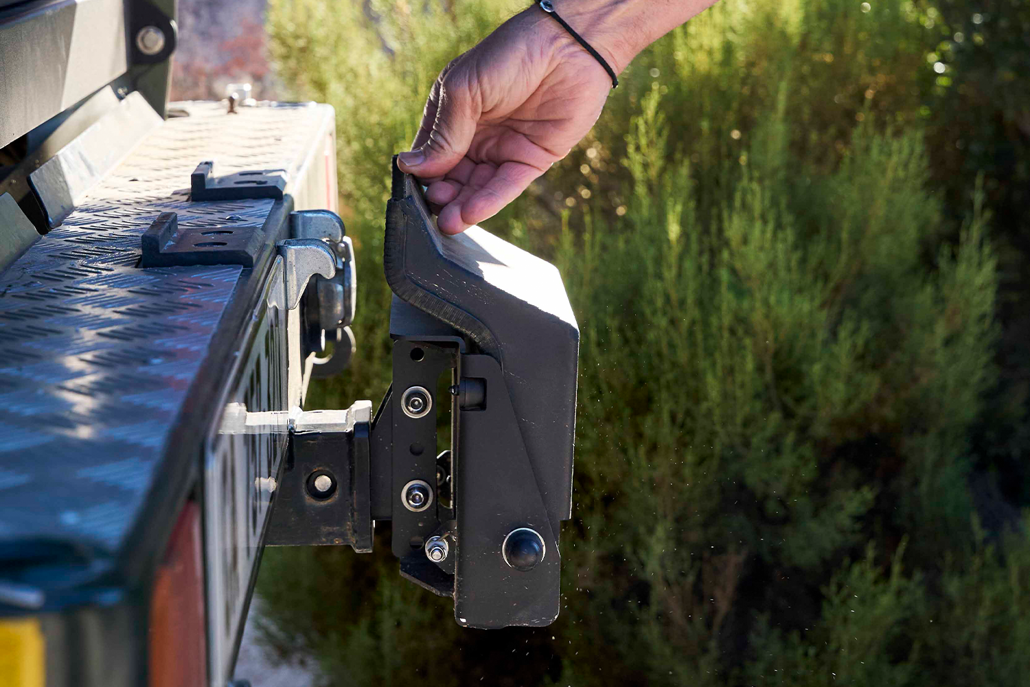 Alu-Cab Tow Bar Step — genuine product, Rival 4x4 Australia