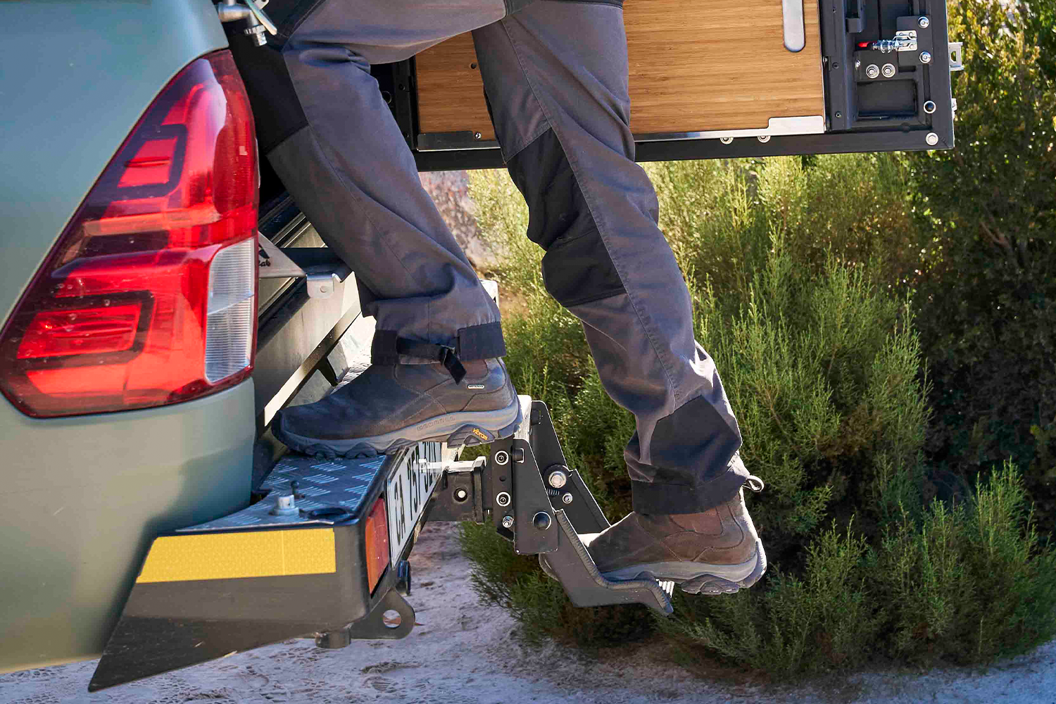 Alu-Cab Tow Bar Step — genuine product, Rival 4x4 Australia