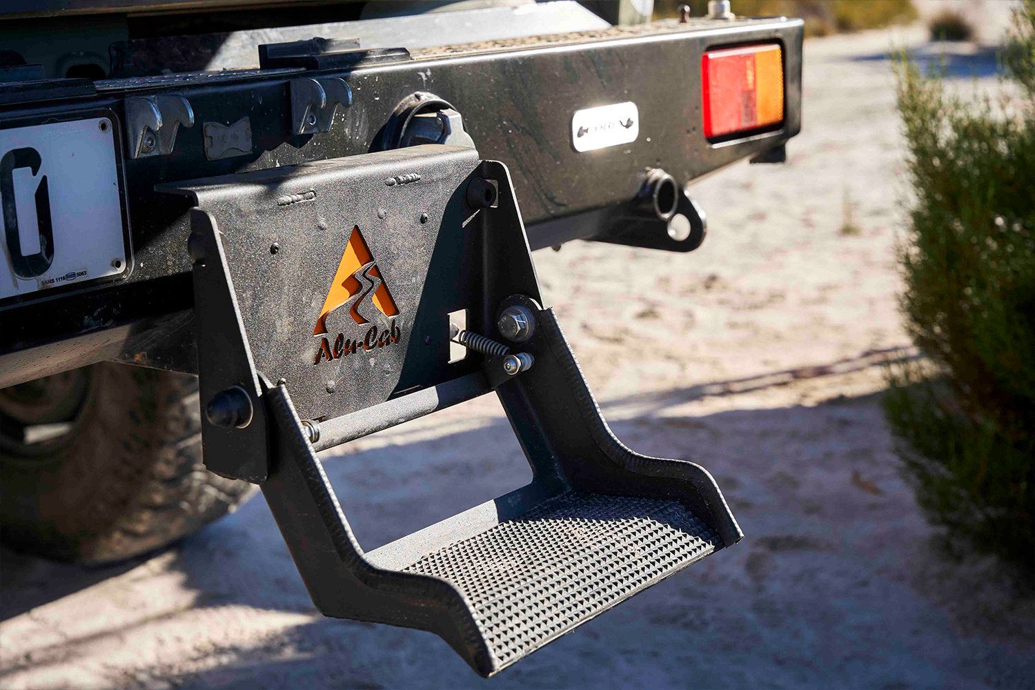 Alu-Cab Tow Bar Step — genuine product, Rival 4x4 Australia