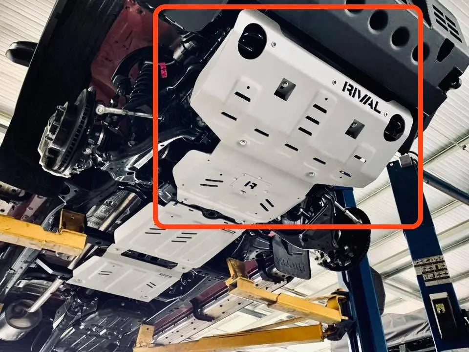 Aluminium Engine Underbody Armour Toyota Hilux 2015-On / Toyota Fortuner 2015-On - RIVAL 4x4 Australia