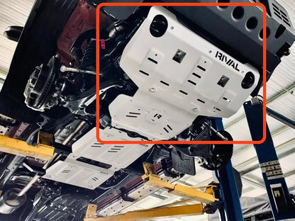 Aluminium Engine Underbody Armour Toyota Hilux 2015-On / Toyota Fortuner 2015-On - RIVAL 4x4 Australia