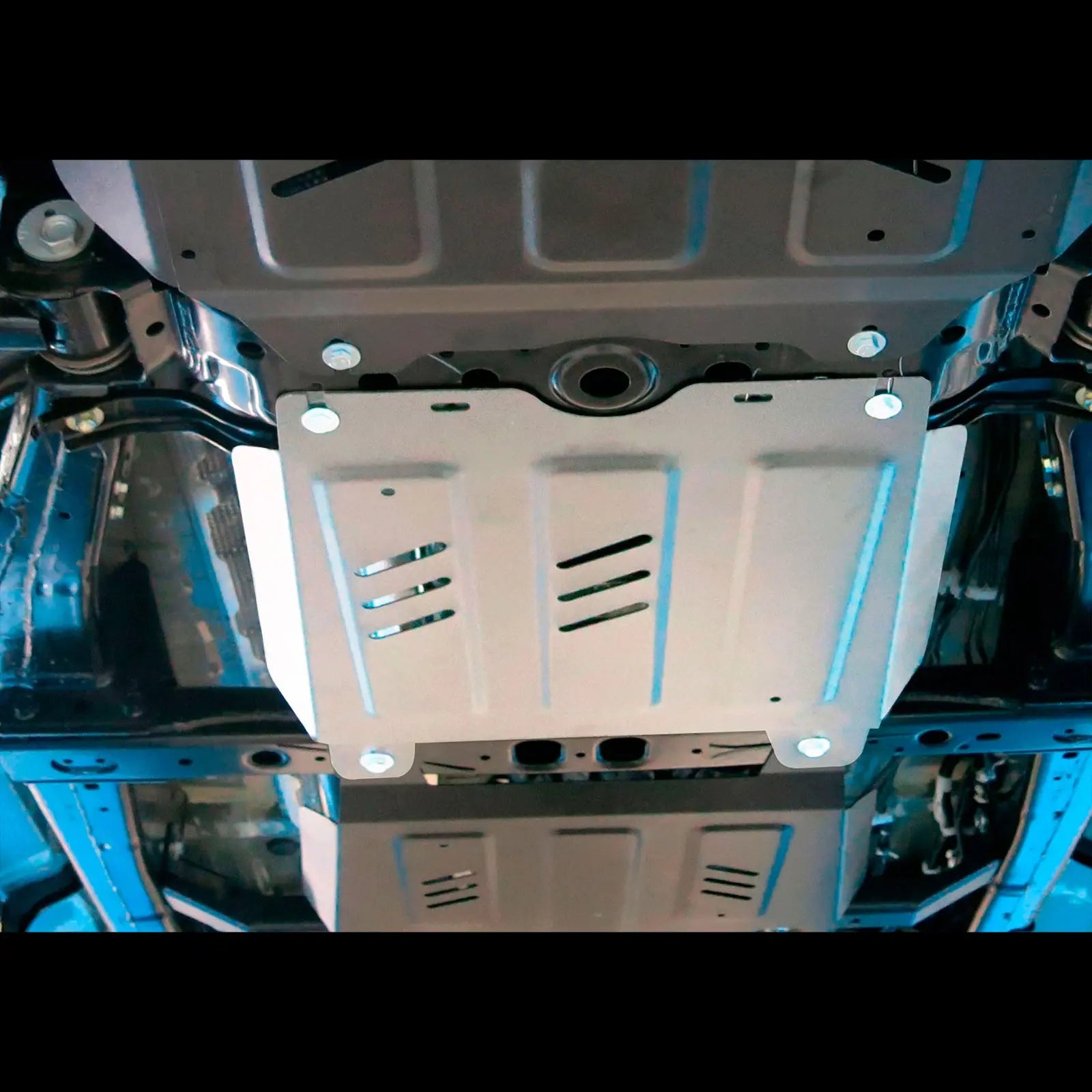 Toyota Hilux / Fortuner (2015–Present) 4x4 Transmission Bash Plate – Aluminium RIVAL 4x4 Australia