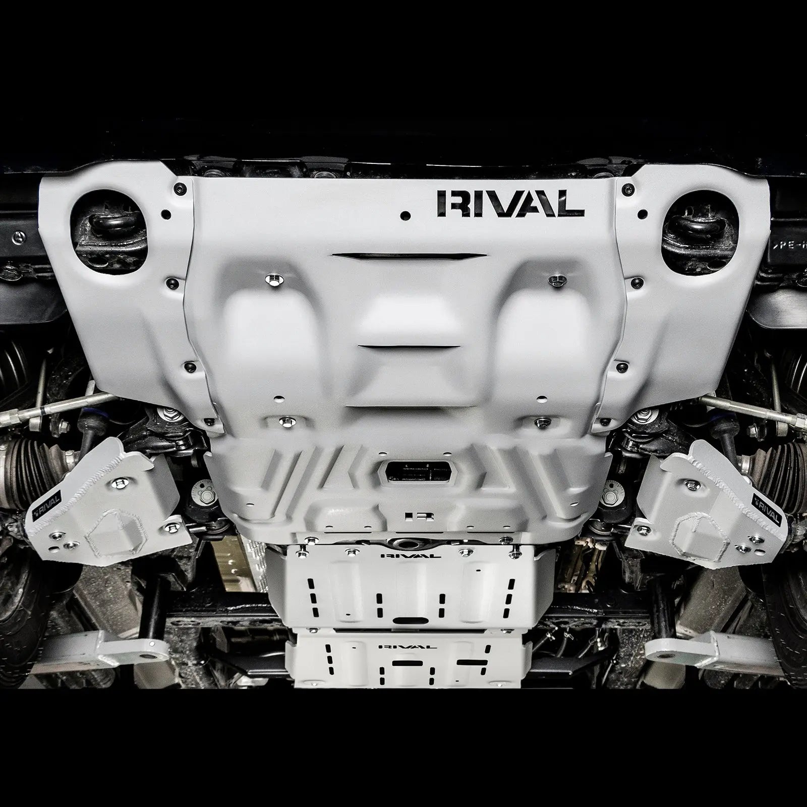 Toyota Hilux (2015-On) / Toyota Fortuner (2015-On) 4x4 Bash Plate Set – Radiator, Engine, Transmission & Transfer Case | New Design RIVAL 4x4 Australia