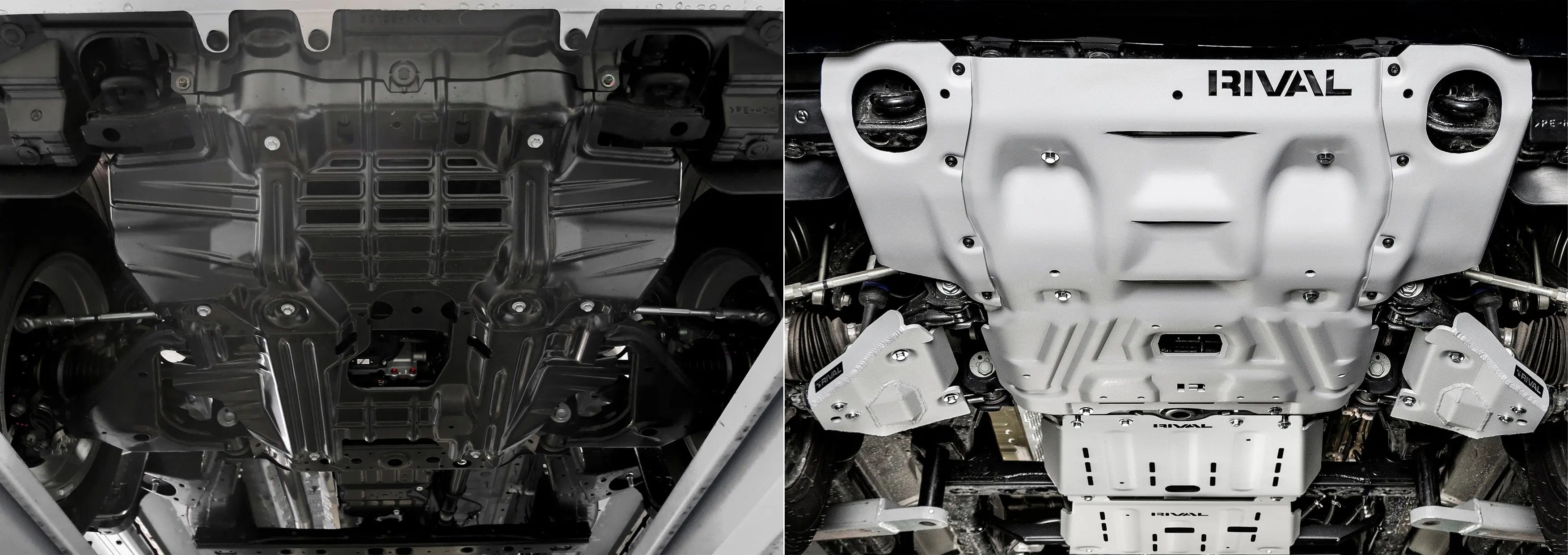 Toyota Hilux (2015-On) / Toyota Fortuner (2015-On) 4x4 Bash Plate Set – Radiator, Engine, Transmission & Transfer Case | New Design RIVAL 4x4 Australia