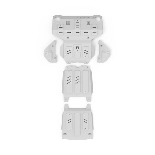 Toyota Hilux (2015-On) / Toyota Fortuner (2015-On) 4x4 Bash Plate Set – Radiator, Engine, Transmission, Transfer Case and Lower Control Arms RIVAL 4x4 Australia