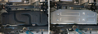 Toyota Hilux (2015–Present) 4x4 Fuel Tank Bash Plate – Aluminium RIVAL 4x4 Australia