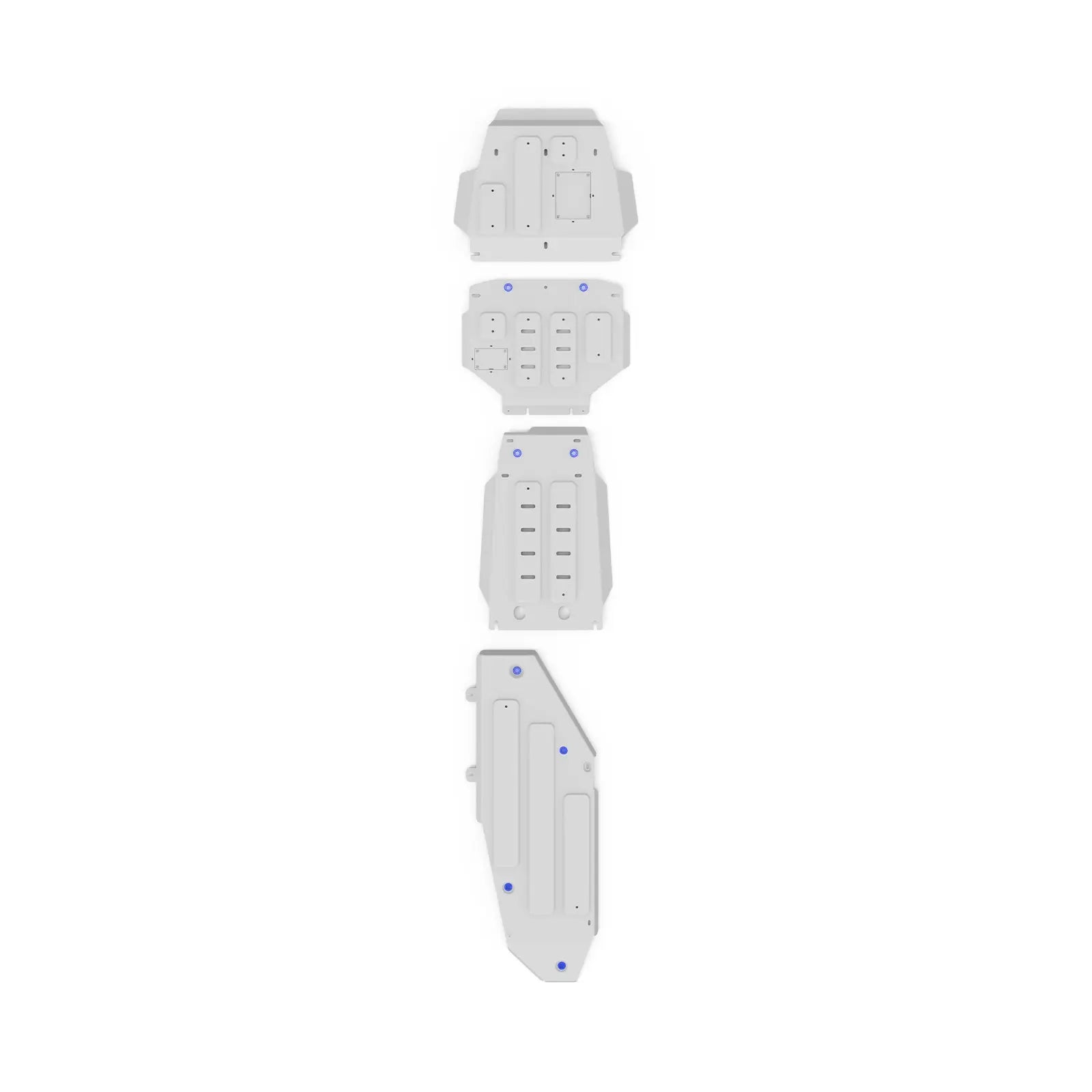 Toyota Land Cruiser 200 (2007-2021) Bash Plate Set – Engine & Transfer Case RIVAL
