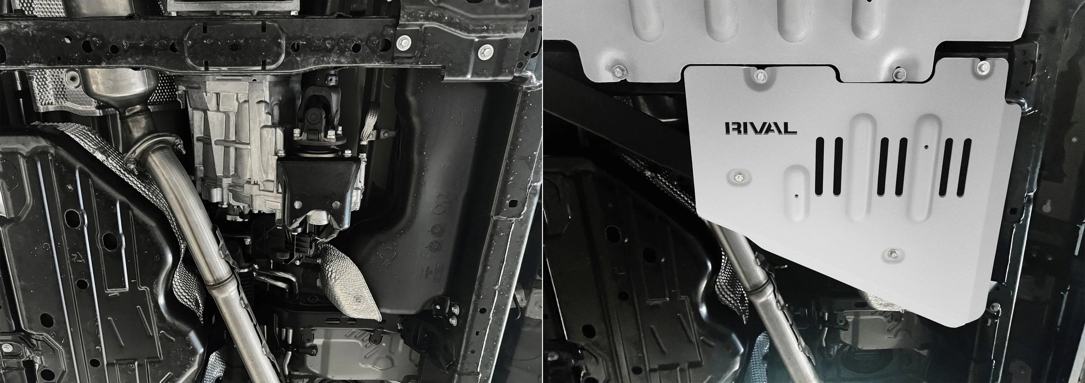 Toyota Land Cruiser 250 (2024-Present) 4x4 Transfer Case Bash Plate – Aluminium (V2.8D, AT, 4WD) RIVAL