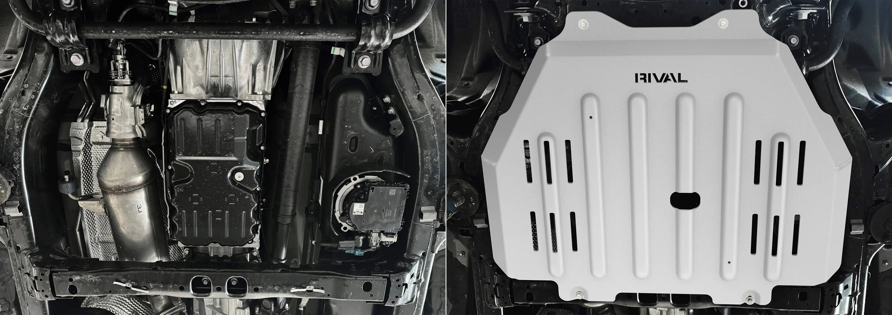 Toyota Land Cruiser 250 (2024-Present) 4x4 Transmission Bash Plate – Aluminium (V2.8D, AT, 4WD) RIVAL