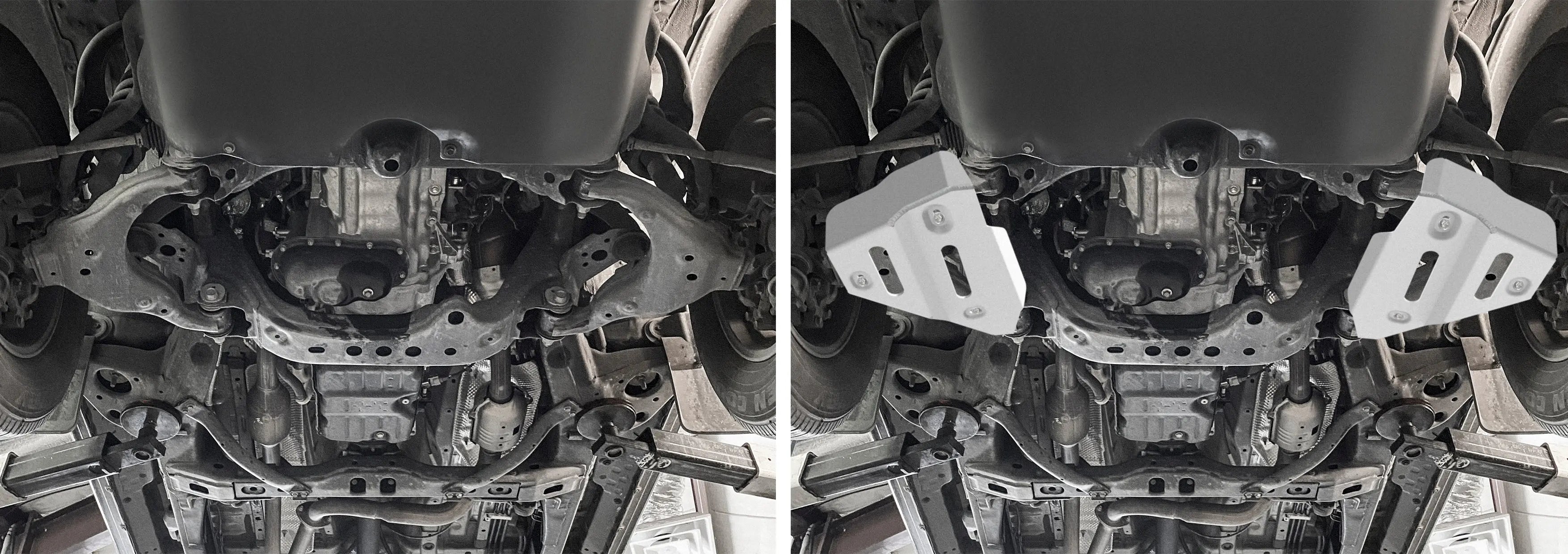 Toyota Land Cruiser (2009) 4x4 A-Arms Bash Plate – Aluminium RIVAL 4x4 Australia