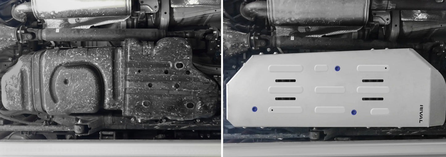 Toyota Land Cruiser (2009) 4x4 Engine Bash Plate – Aluminium RIVAL 4x4 Australia