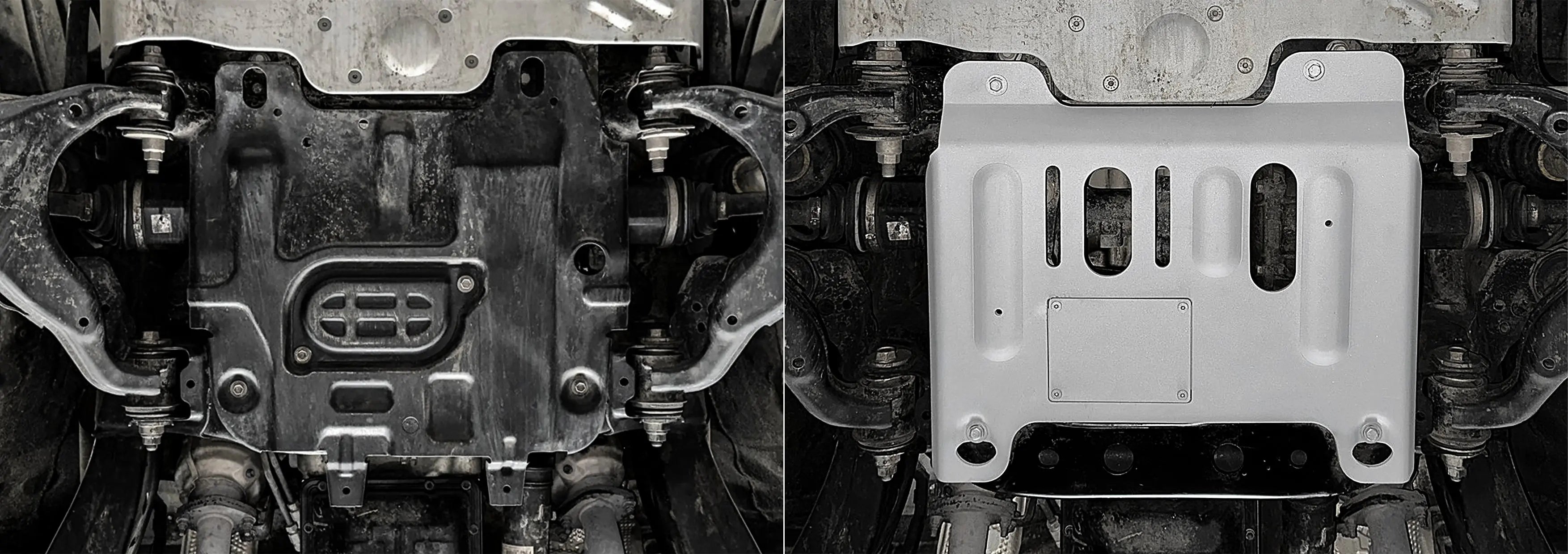 Toyota Land Cruiser (2009) 4x4 Engine (Pt 1) Bash Plate – Aluminium RIVAL 4x4 Australia