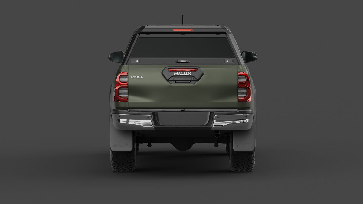 ForgedX Aluminium Ute Canopy - to suit Toyota Hilux N80 2015-2025 - RIVAL 4x4 Australia