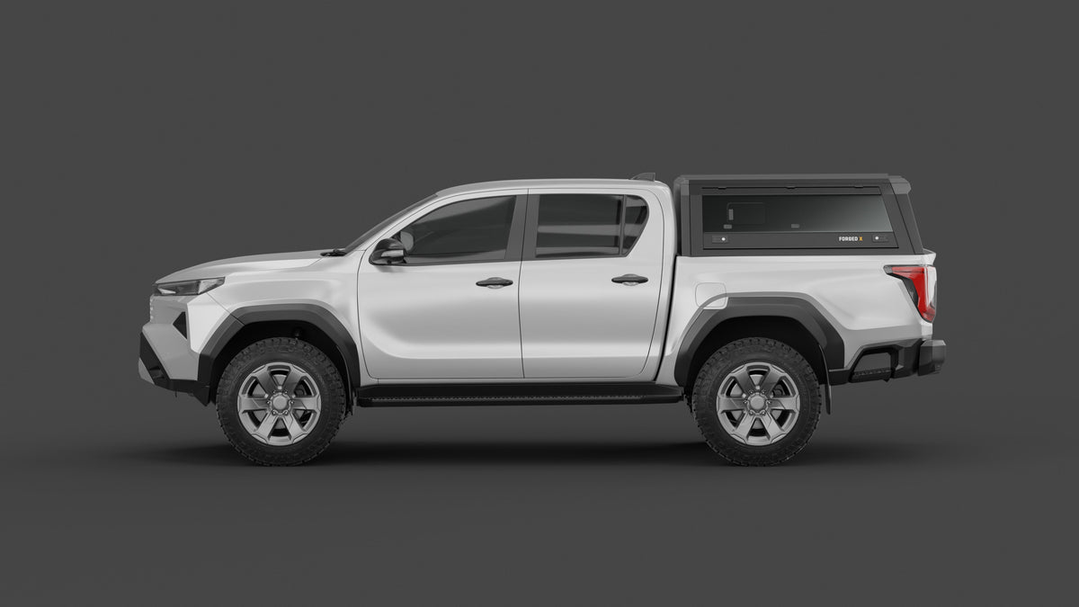 ForgedX Aluminium Ute Canopy - to suit Toyota Hilux N90 2026-on - RIVAL 4x4 Australia