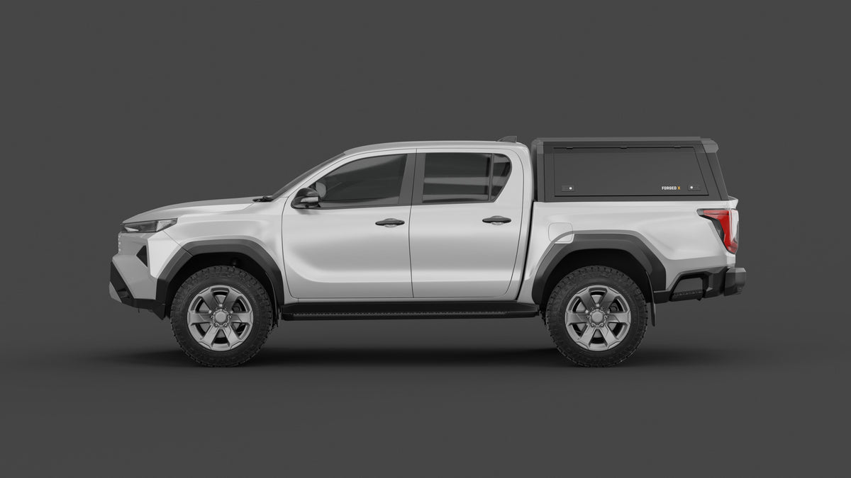 ForgedX Aluminium Ute Canopy - to suit Toyota Hilux N90 2026-on - RIVAL 4x4 Australia