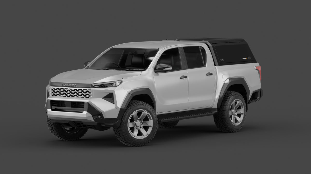 ForgedX Aluminium Ute Canopy - to suit Toyota Hilux N90 2026-on - RIVAL 4x4 Australia