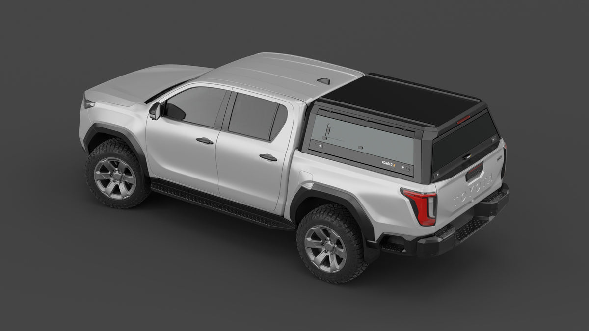 ForgedX Aluminium Ute Canopy - to suit Toyota Hilux N90 2026-on - RIVAL 4x4 Australia