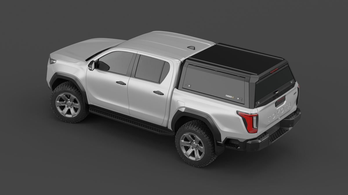 ForgedX Aluminium Ute Canopy - to suit Toyota Hilux N90 2026-on - RIVAL 4x4 Australia