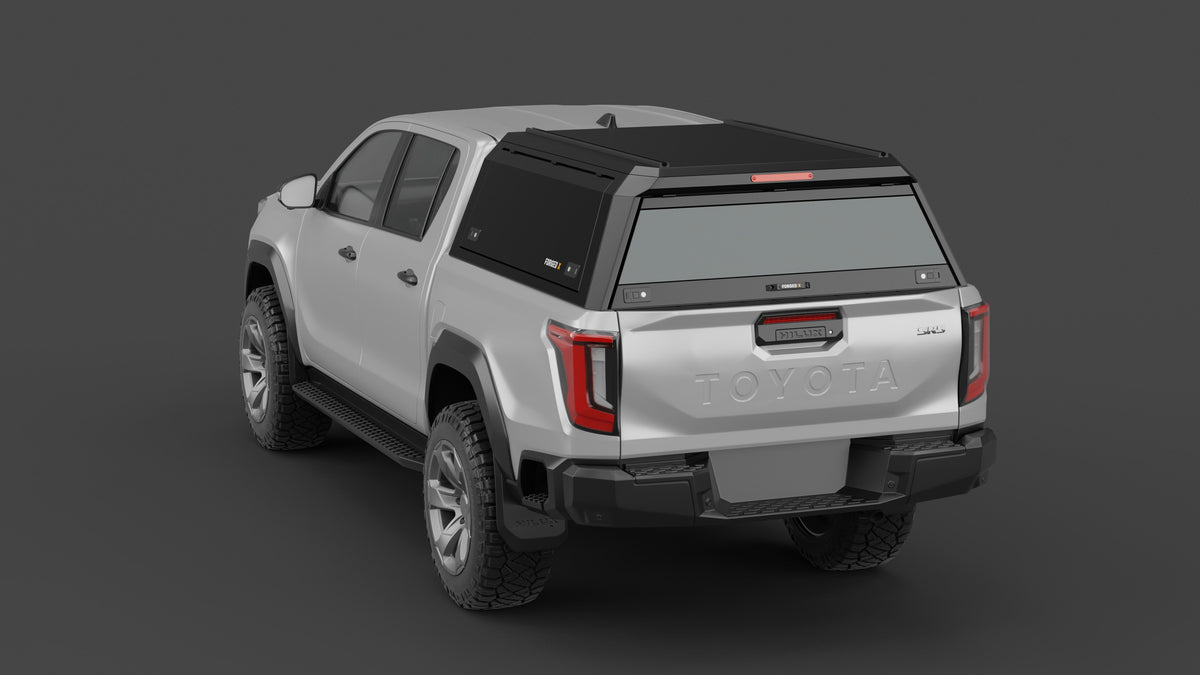ForgedX Aluminium Ute Canopy - to suit Toyota Hilux N90 2026-on - RIVAL 4x4 Australia