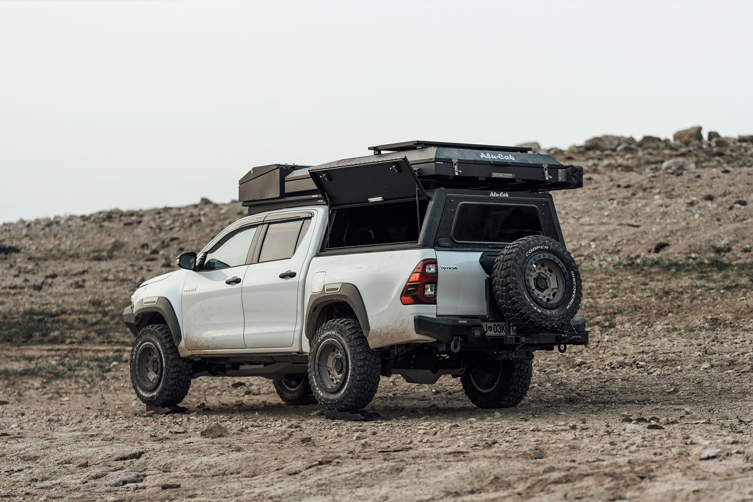 Alu-Cab Explorer Canopy for Toyota Hilux N80 (2016 -2025) fitted to Toyota Hilux N80 — Rival 4x4 Australia