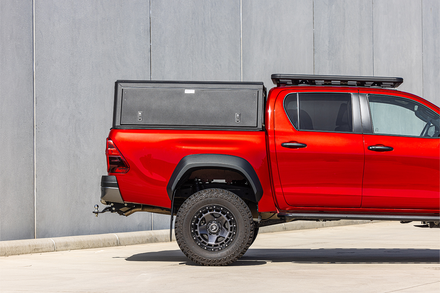 Alu-Cab Explorer Canopy for Toyota Hilux N80 (2016 -2025) fitted to Toyota Hilux N80 — Rival 4x4 Australia