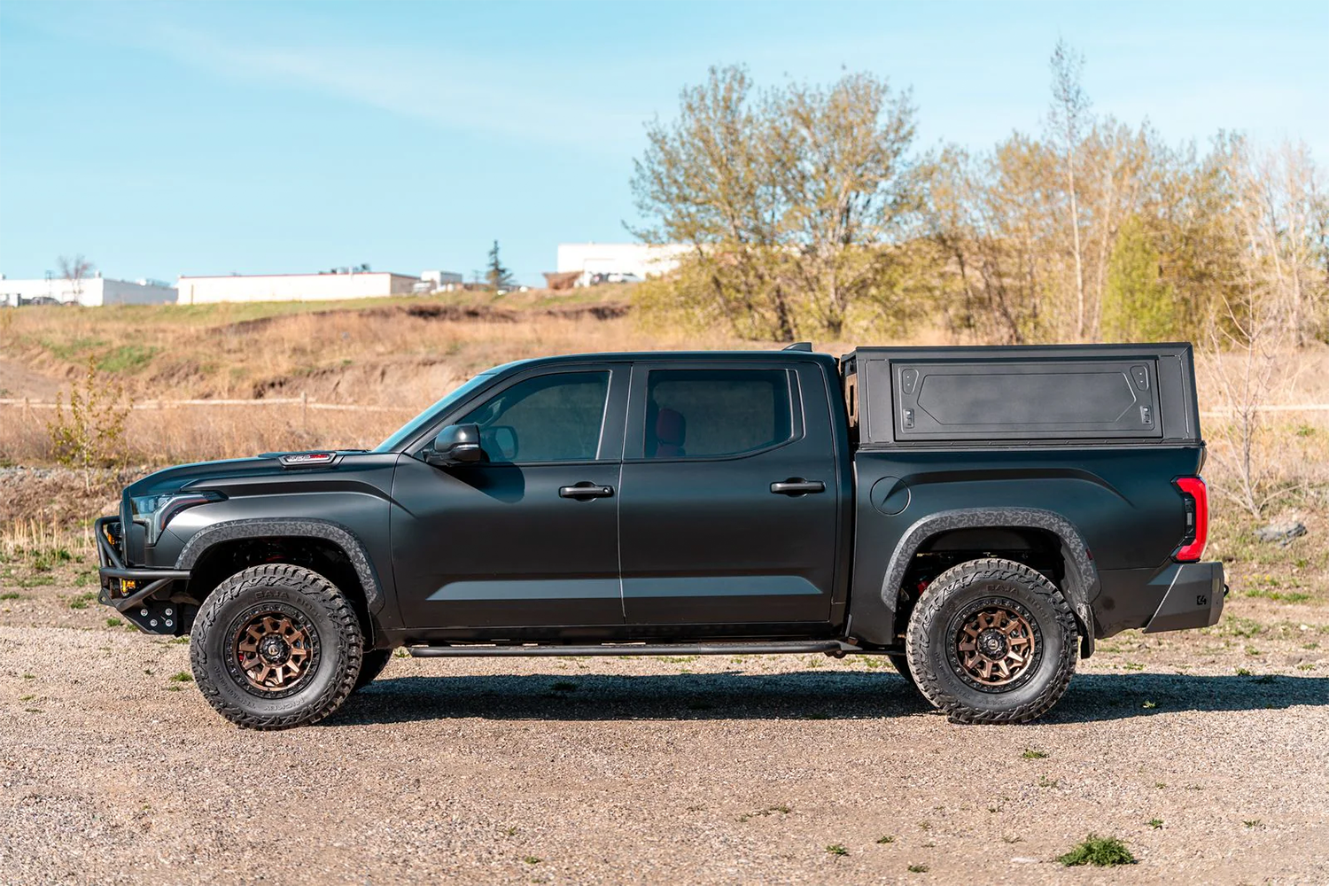 Alu-Cab Contour Canopy for Toyota Tundra 2022+ fitted to Toyota Tundra — Rival 4x4 Australia