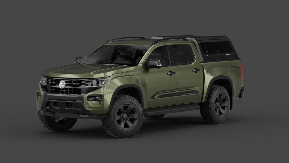 ForgedX Aluminium Ute Canopy - to suit Volkswagen Amarok NF 2023-on - RIVAL 4x4 Australia