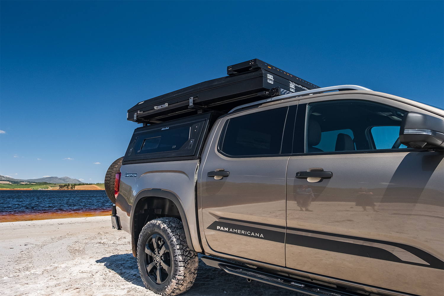 Alu-Cab Contour Canopy for Volkswagen Amarok 2023+ fitted to Volkswagen Amarok — Rival 4x4 Australia
