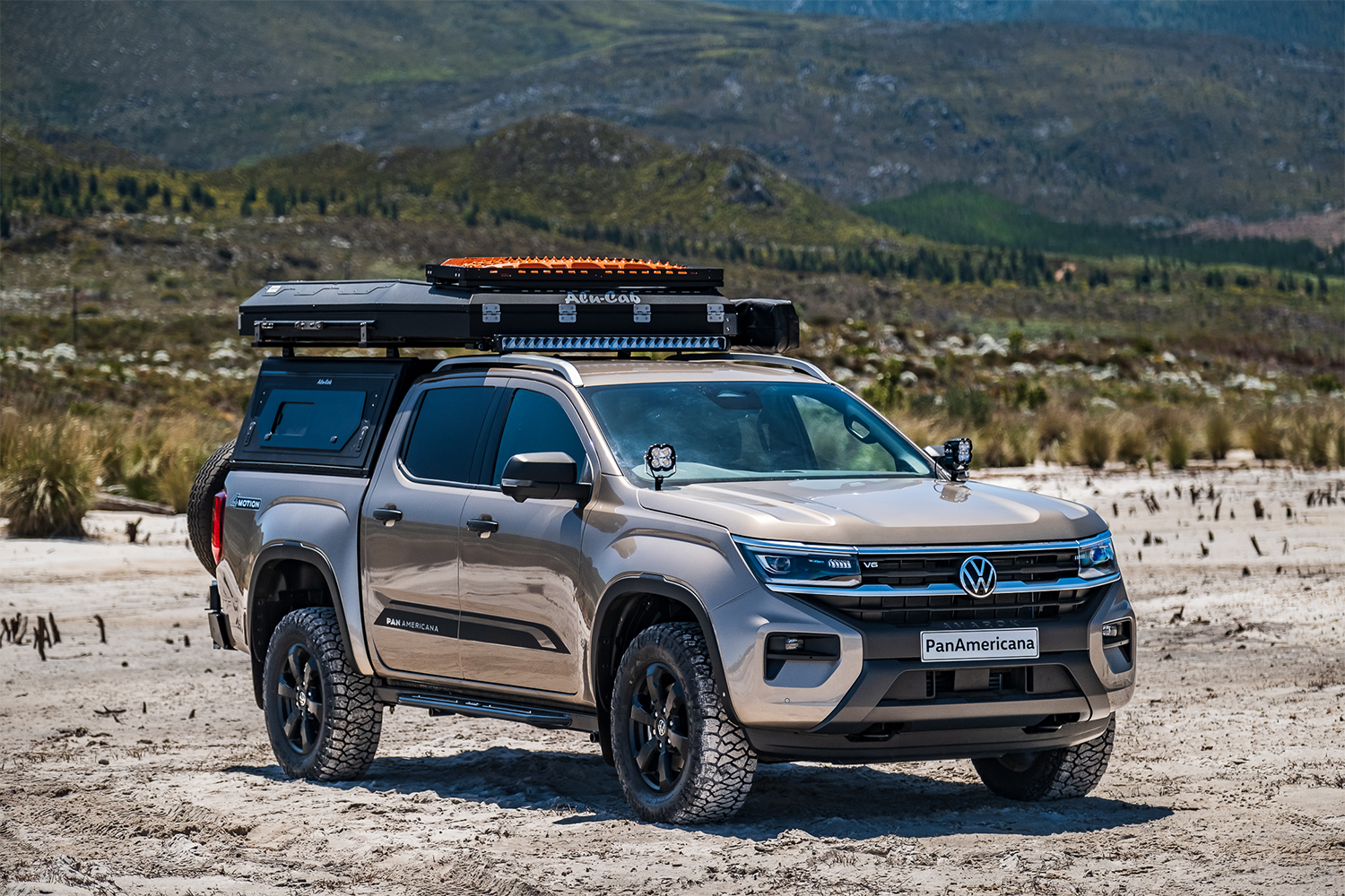 Alu-Cab Contour Canopy for Volkswagen Amarok 2023+ fitted to Volkswagen Amarok — Rival 4x4 Australia