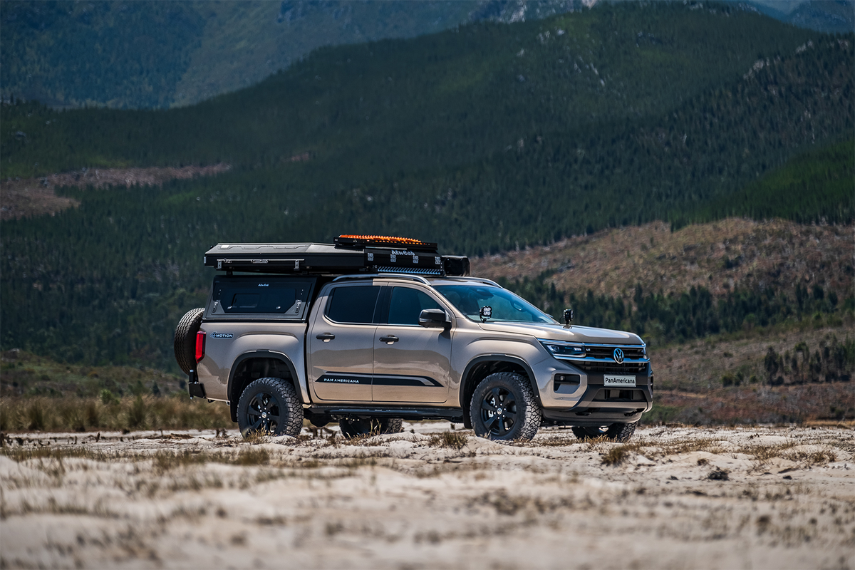Alu-Cab Contour Canopy for Volkswagen Amarok 2023+ fitted to Volkswagen Amarok — Rival 4x4 Australia