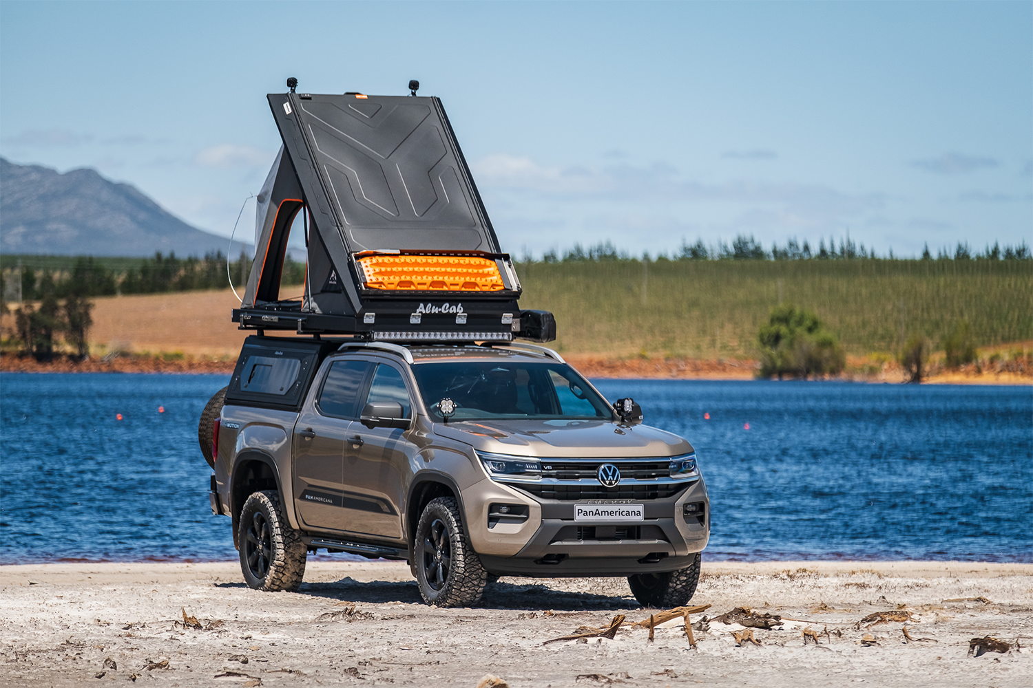 Alu-Cab Contour Canopy for Volkswagen Amarok 2023+ fitted to Volkswagen Amarok — Rival 4x4 Australia