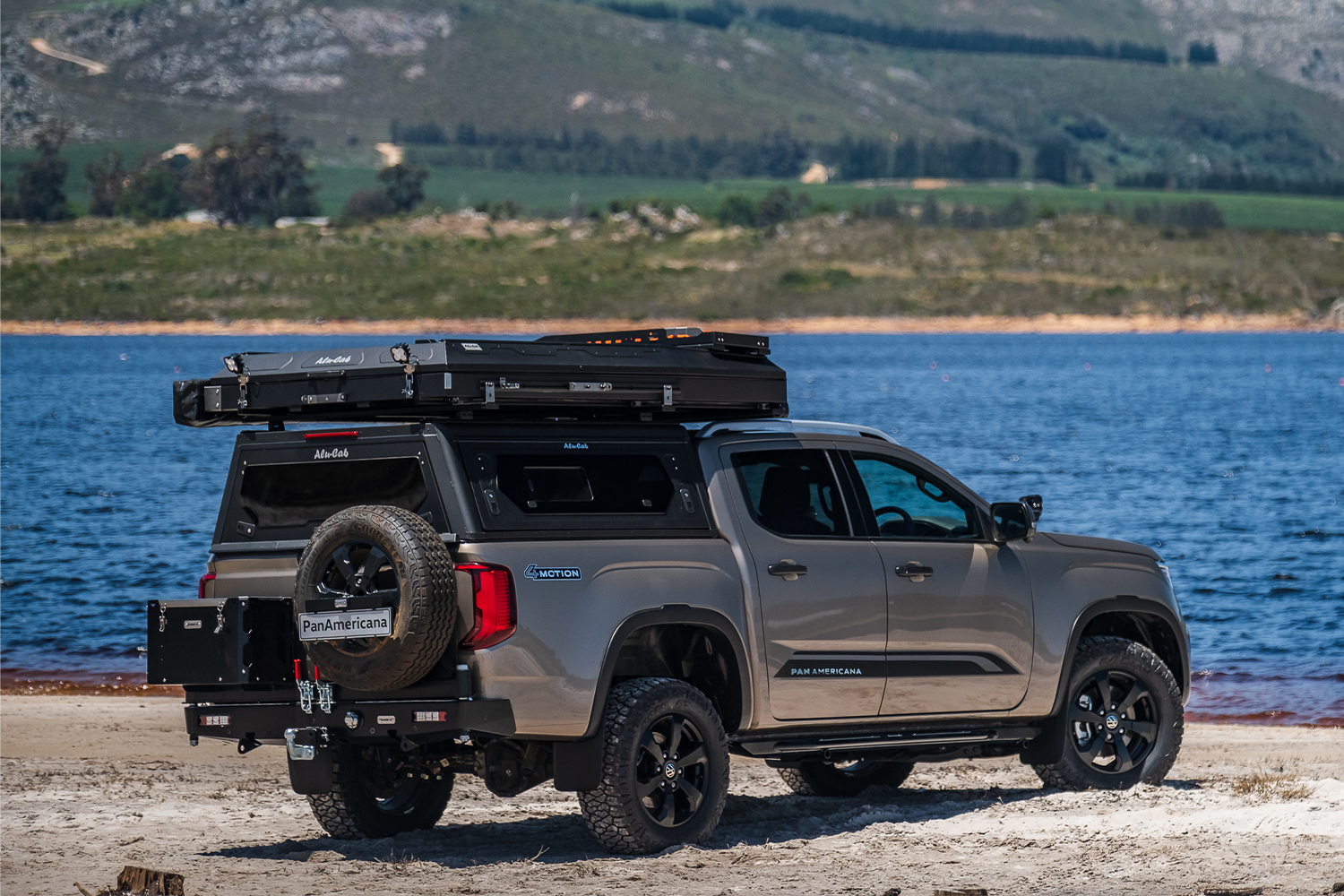 Alu-Cab Contour Canopy for Volkswagen Amarok 2023+ fitted to Volkswagen Amarok — Rival 4x4 Australia