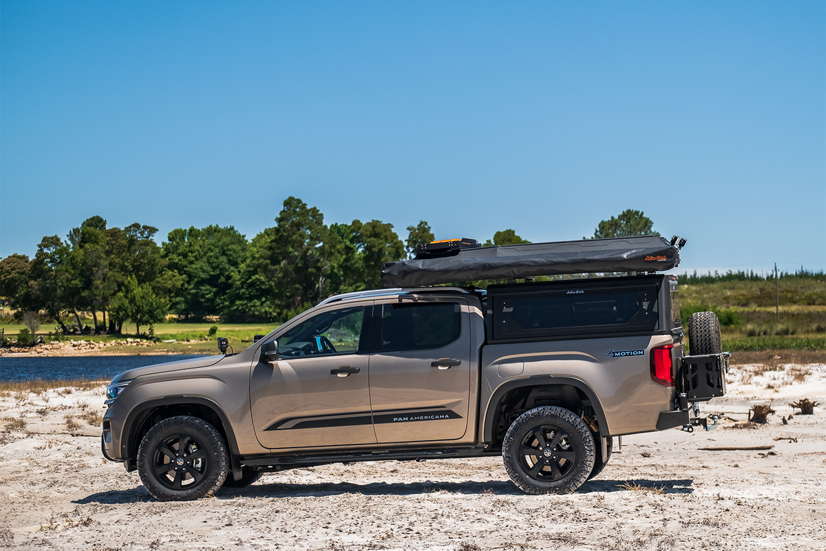 Alu-Cab Contour Canopy for Volkswagen Amarok 2023+ fitted to Volkswagen Amarok — Rival 4x4 Australia