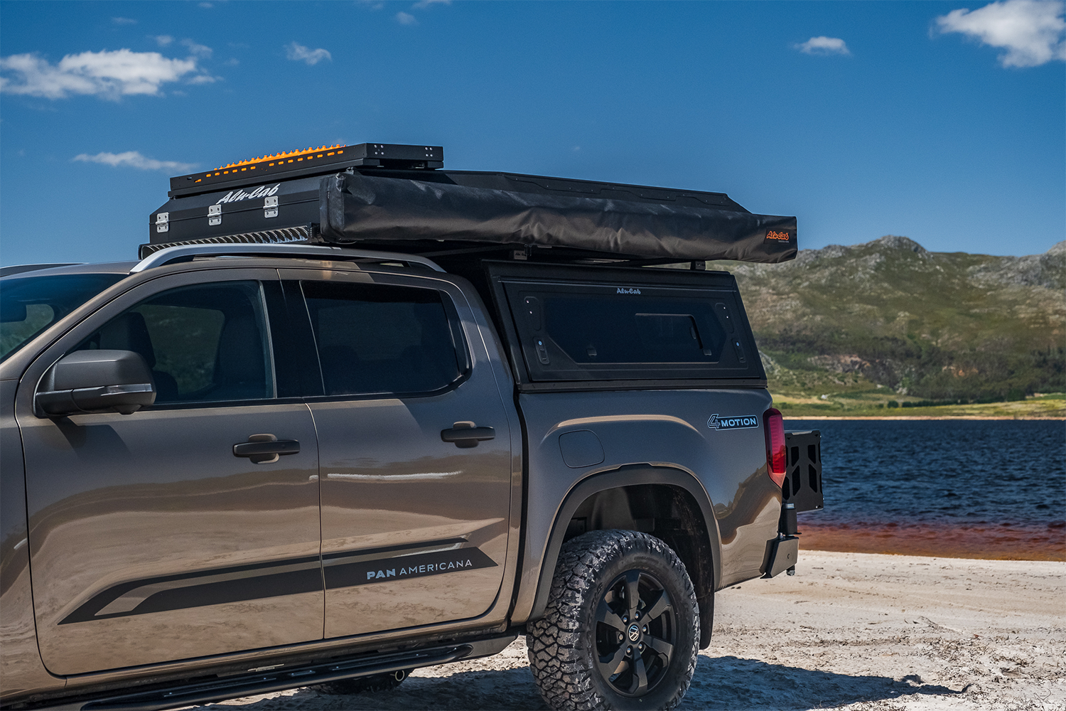 Alu-Cab Contour Canopy for Volkswagen Amarok 2023+ fitted to Volkswagen Amarok — Rival 4x4 Australia