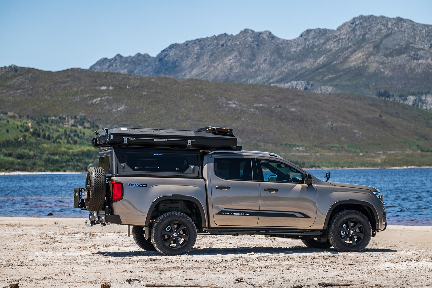 Alu-Cab Contour Canopy for Volkswagen Amarok 2023+ fitted to Volkswagen Amarok — Rival 4x4 Australia