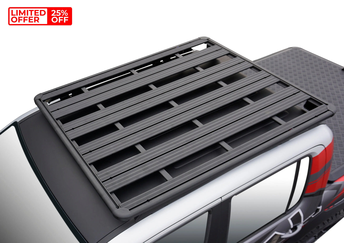 Volkswagen Amarok (2010-2023) 4x4 Roof Rack – Aluminium RIVAL