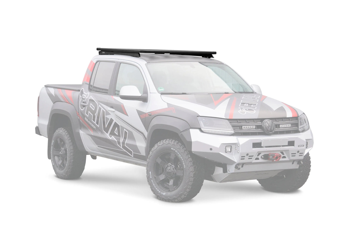 Volkswagen Amarok (2010-2023) 4x4 Roof Rack – Aluminium RIVAL