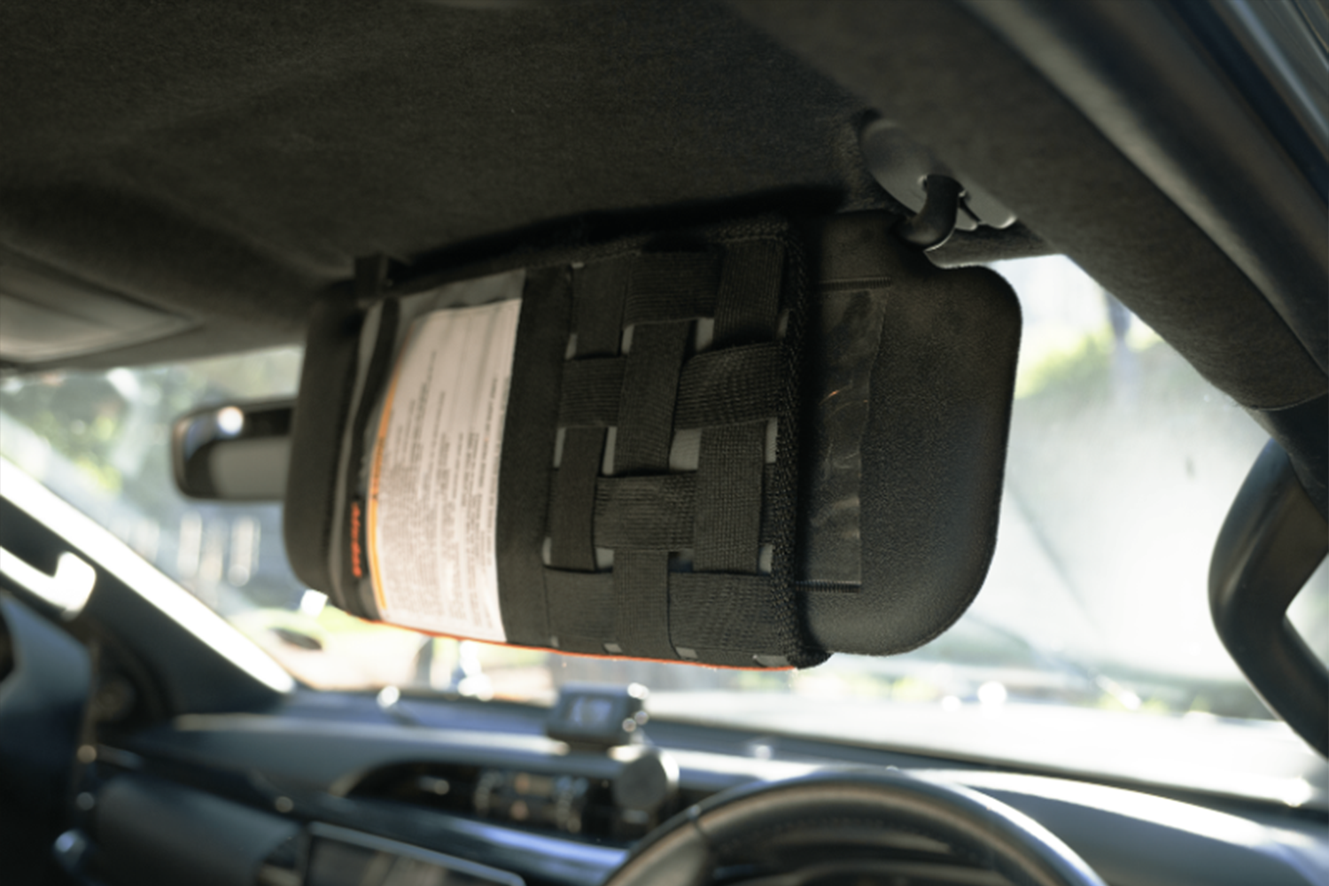 Alu-Cab Visor Organizer — genuine product, Rival 4x4 Australia