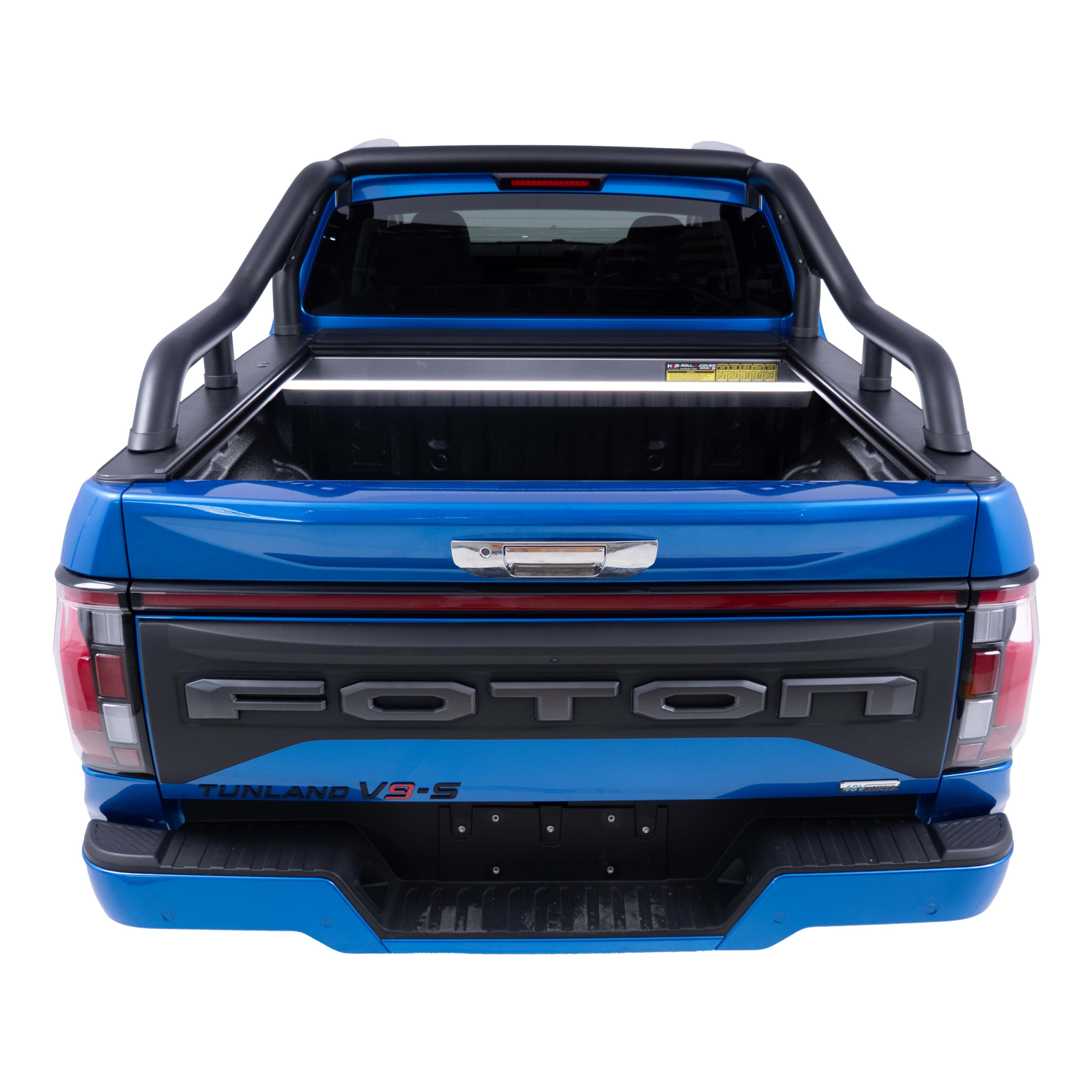HSP Retractable Tonneau — HSP Retractable Tonneau for Foton Tunland — No Sports Bar