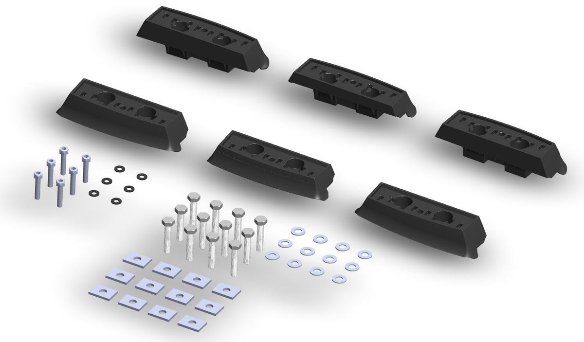 LockNLoad Fixed Point Kit 3 Bar Toyota Lc150 Lc200