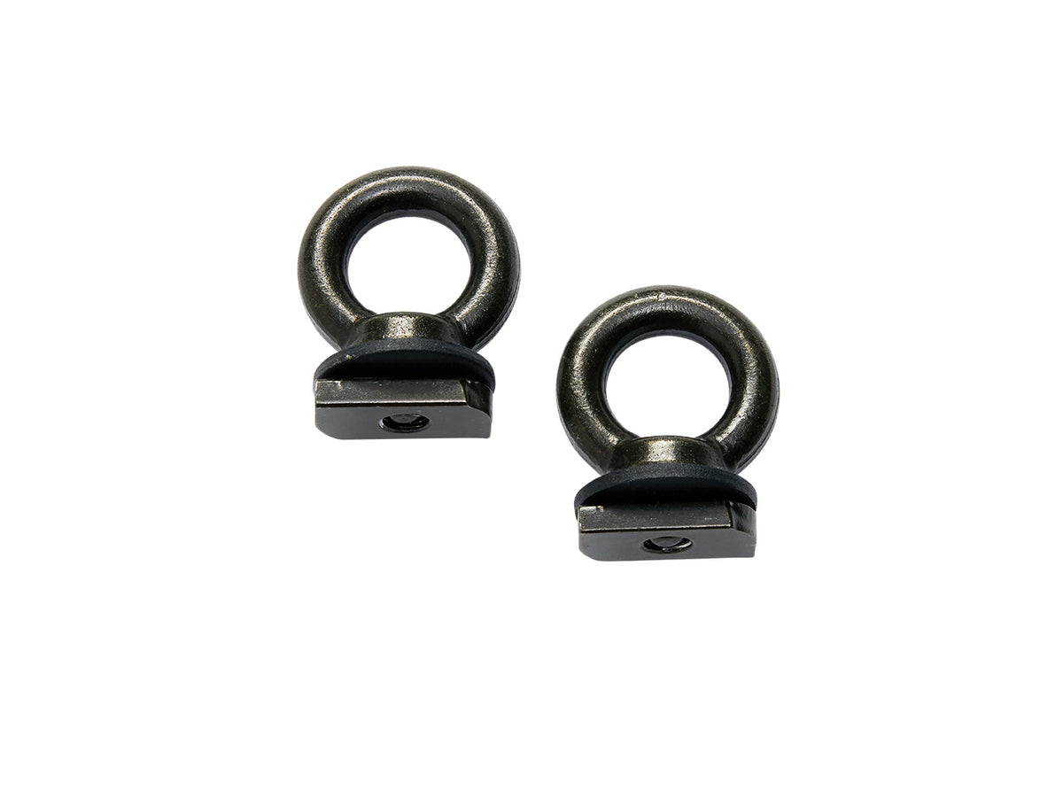Eye Bolts x2 W Black Hware
