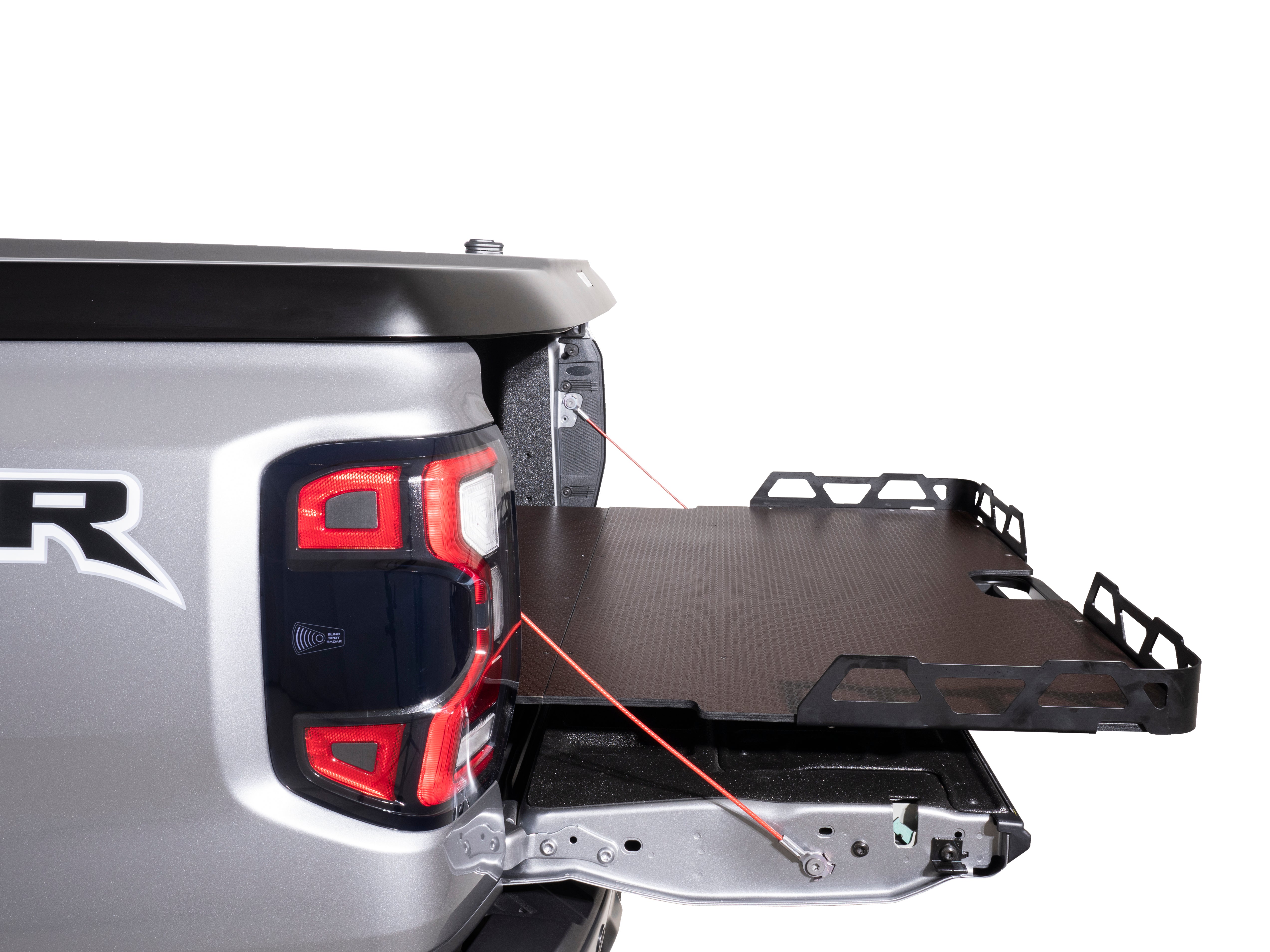 HSP Retractable Tonneau — HSP Retractable Tonneau for Ranger / Raptor Next Gen — Extended Sports Bar