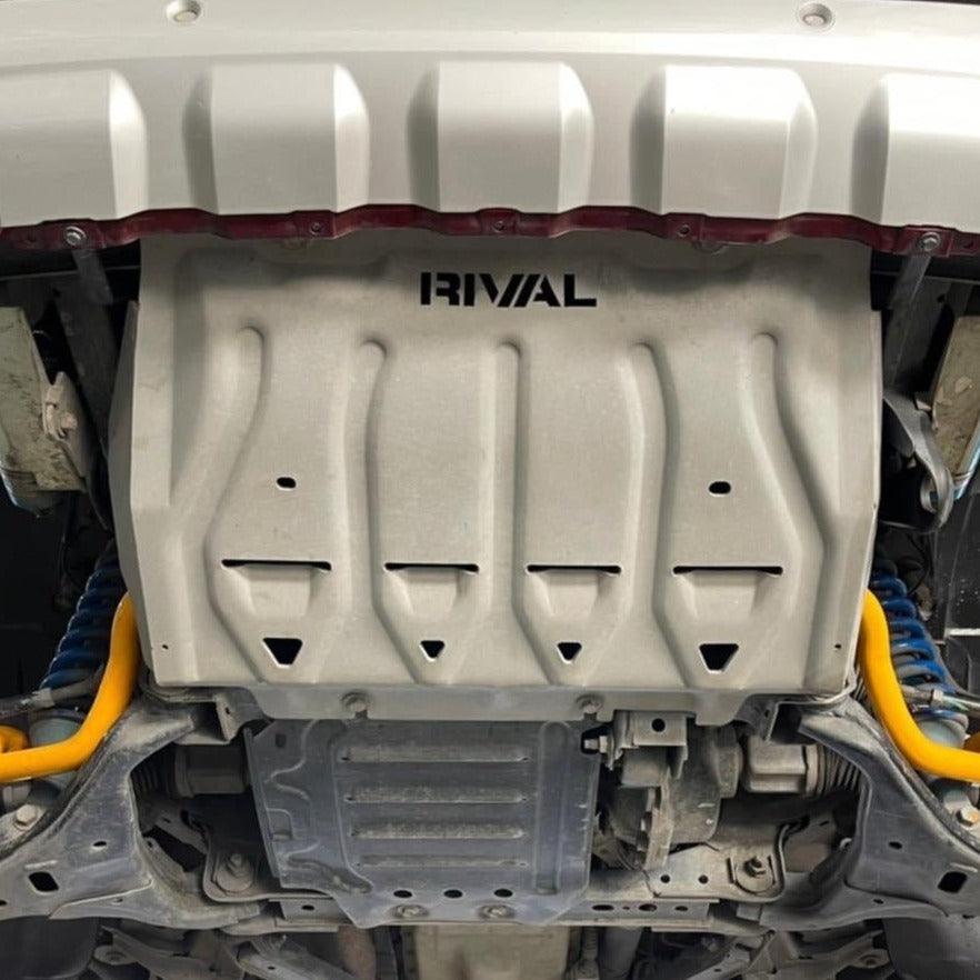 Aluminium Radiator Underbody Armour Ford Ranger PX1 PX2 PX3 / Everest 2015-2022 / Mazda BT-50 - RIVAL 4x4 Australia