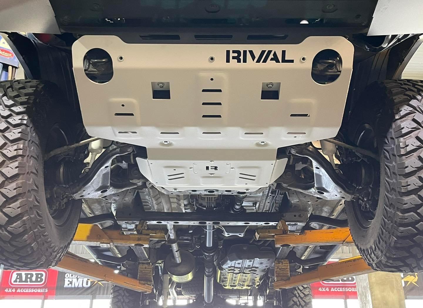 Aluminium Engine Underbody Armour Toyota Hilux 2015-On / Toyota Fortuner 2015-On - RIVAL 4x4 Australia